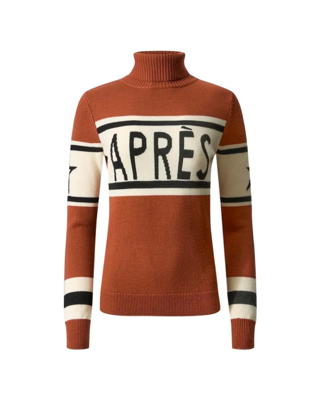 Perfect Moment Brown Après Schild Merino Wool Sweater