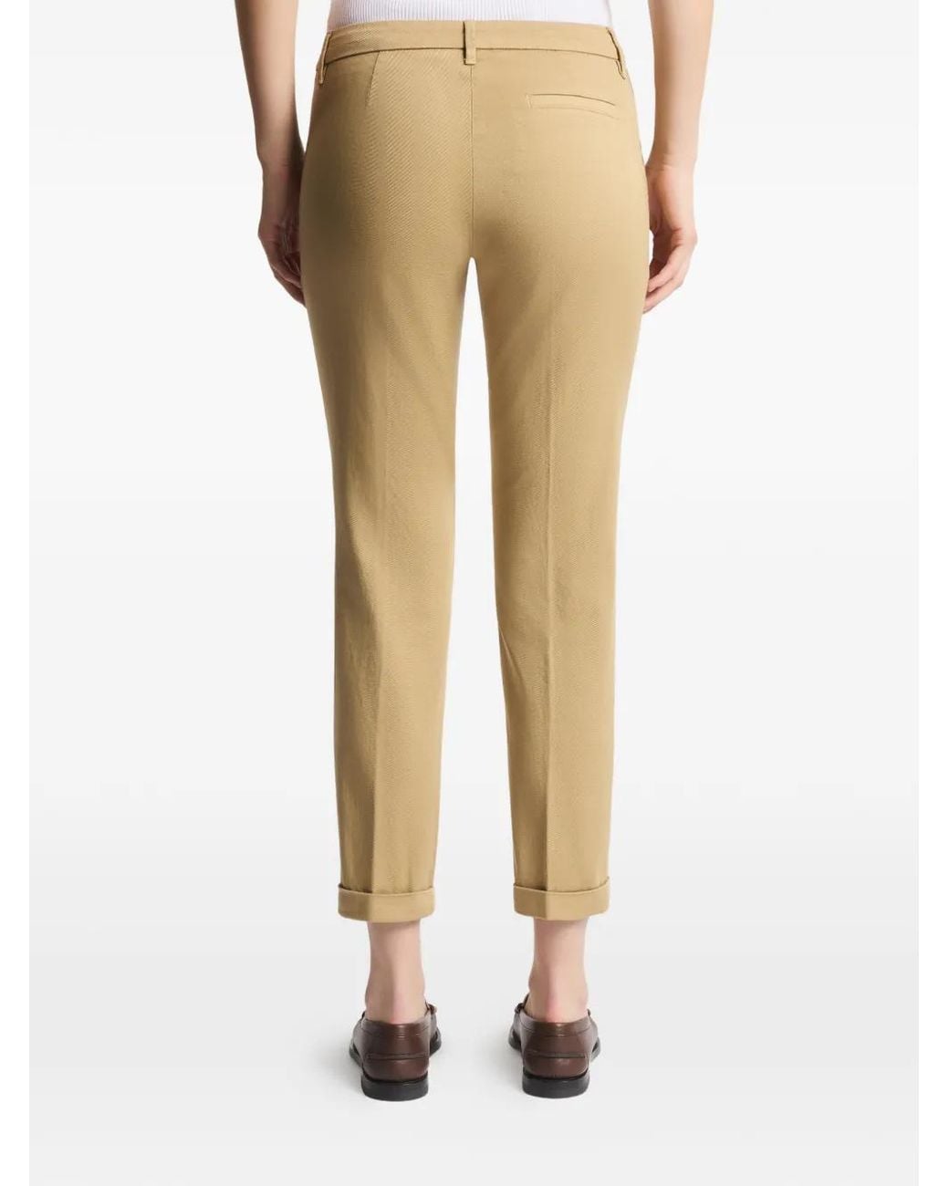 Chino Con Risvolti di Fay in Natural