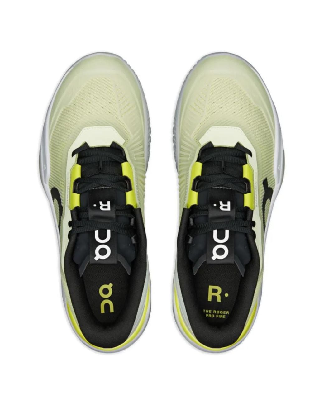 On Shoes Green The Roger Pro Fire Lace-Up Sneakers for men