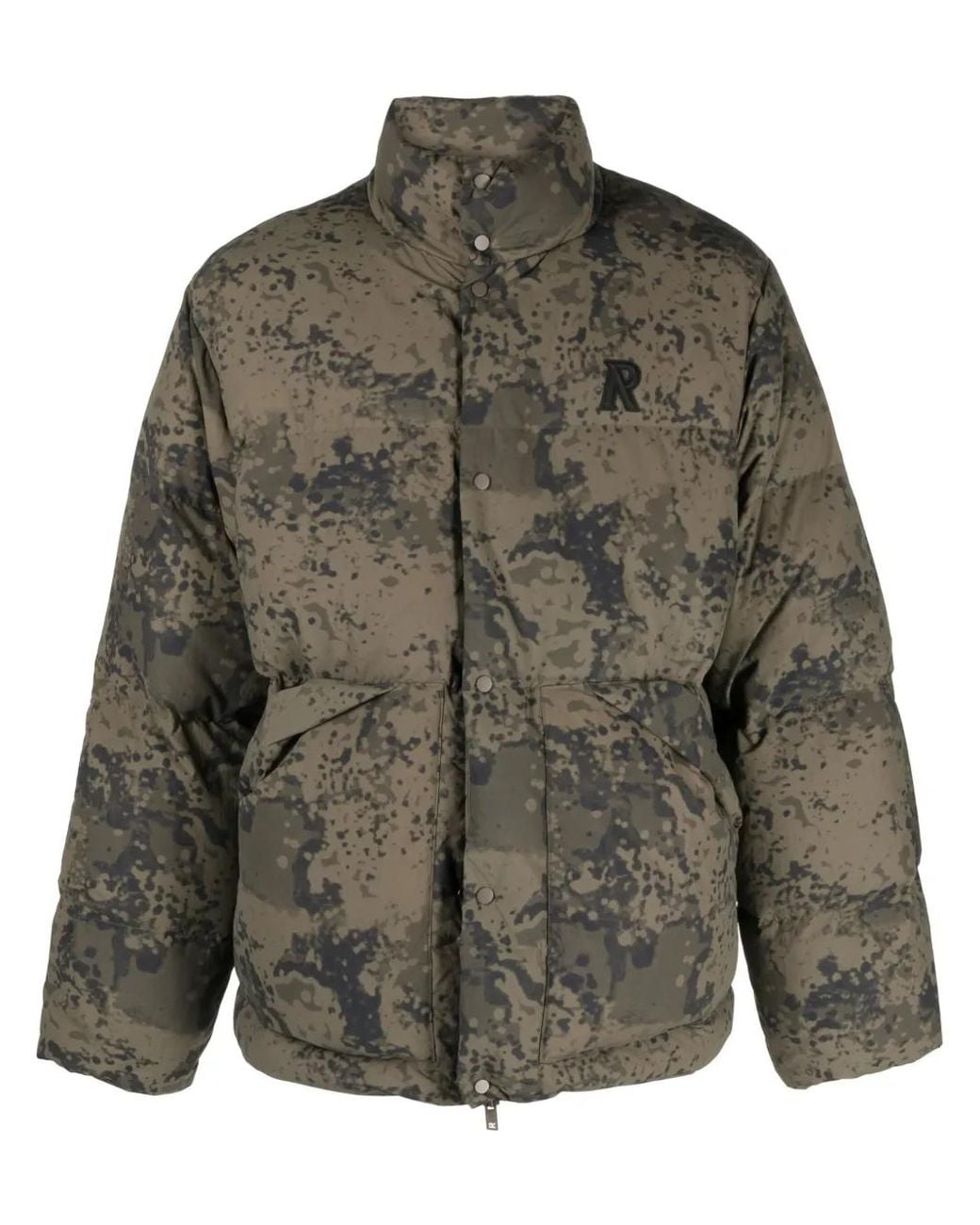 Doudoune À Logo Brodé Represent pour homme en coloris Green