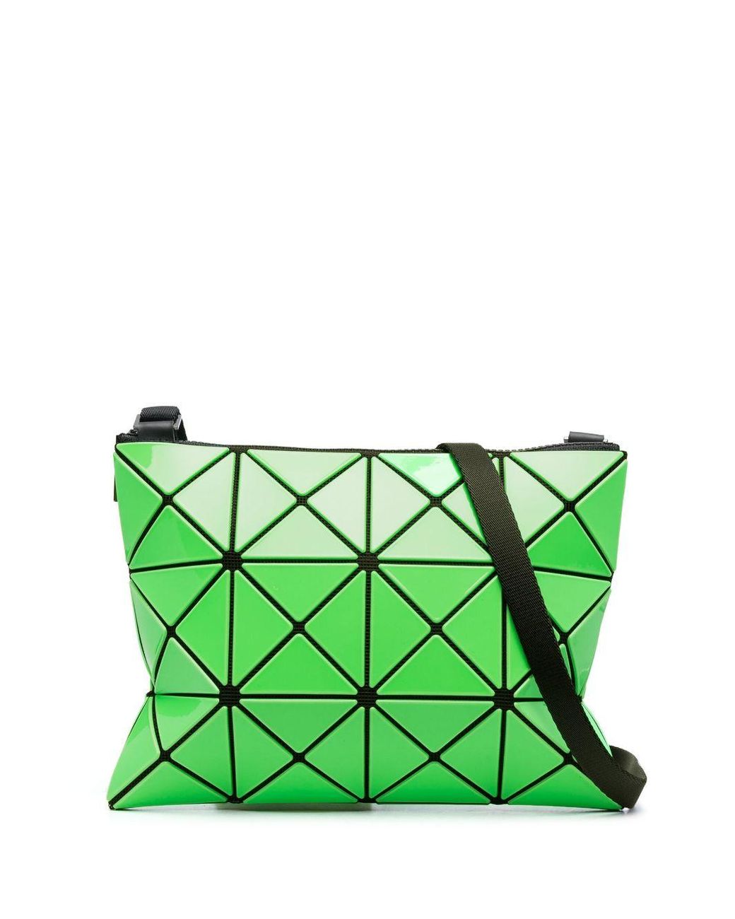 Bao Bao Issey Miyake Lucent Gloss Crossbody Bag in Green | Lyst