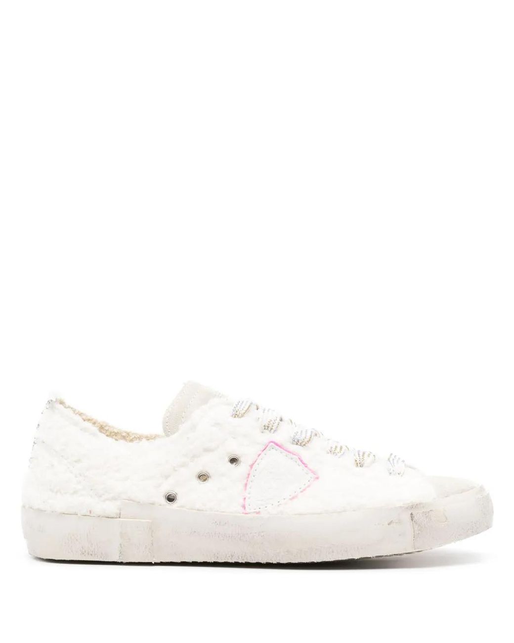 Philippe Model White Prxs Tennis Sneakers