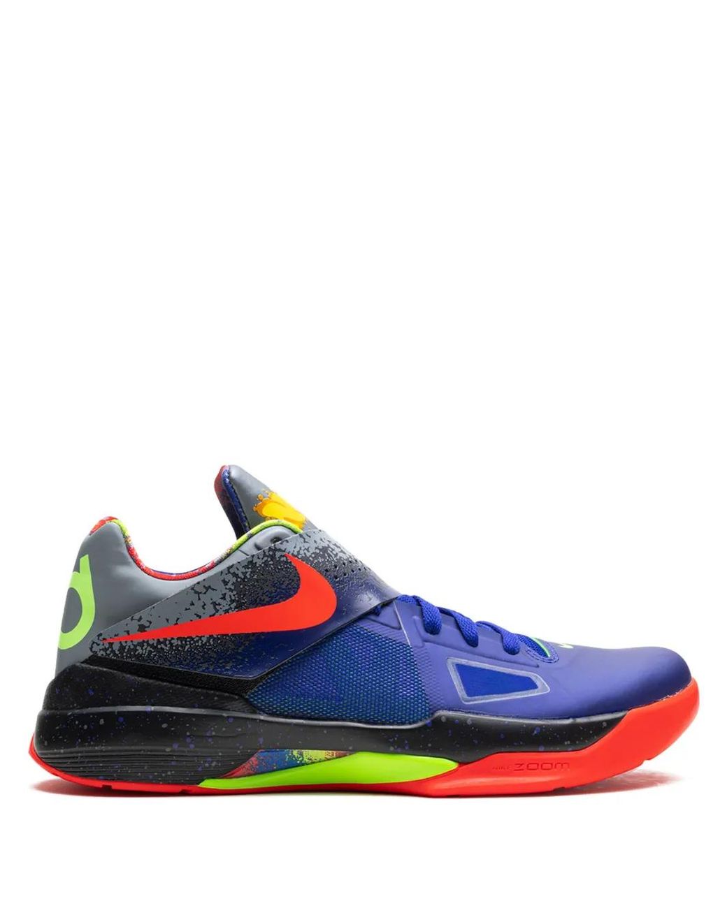 Nike Blue Kd 4 "Nerf" Sneakers for men