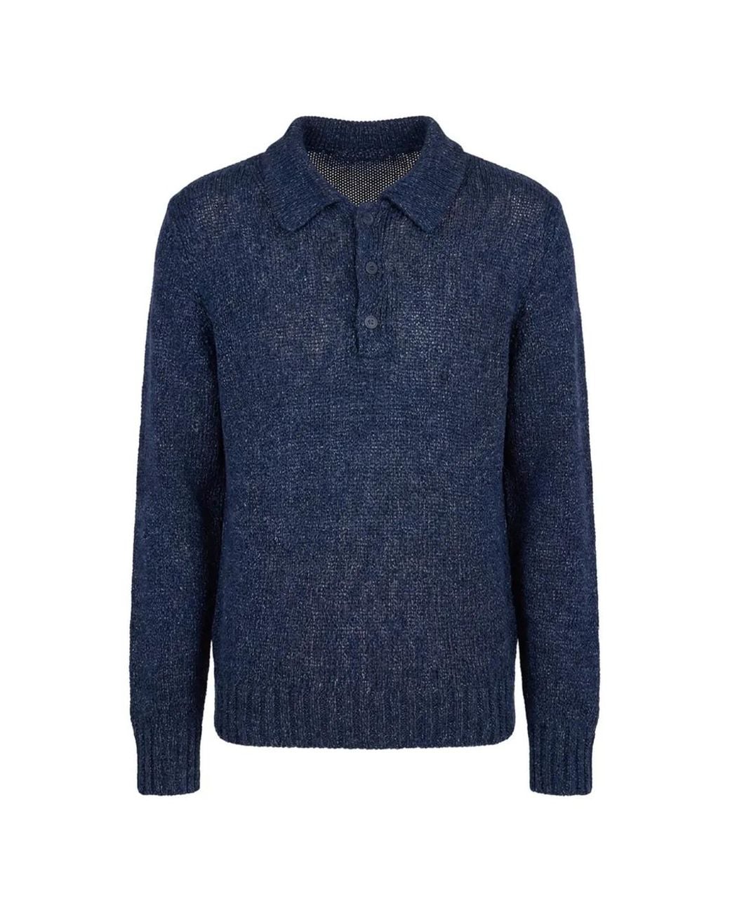 sunflower Blue Buttoned Polo Shirt for men