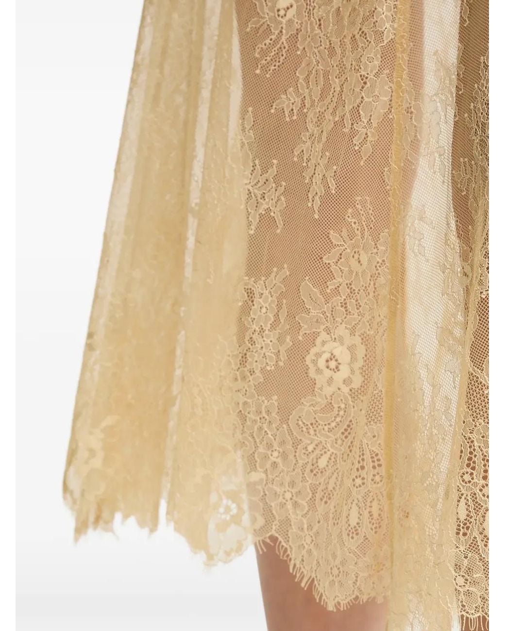 Stand Studio Natural Lace Skirt