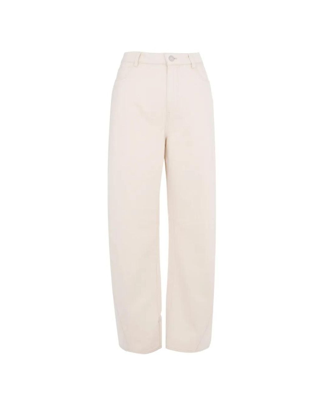 Significant Other White Flori Straight Jeans
