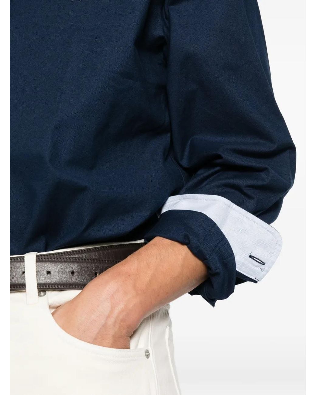 Brooks Brothers Blue Button-Down-Collar Shirt for men