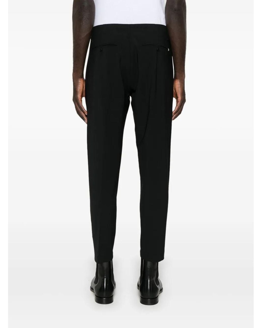 Dondup Black Ben Trousers for men
