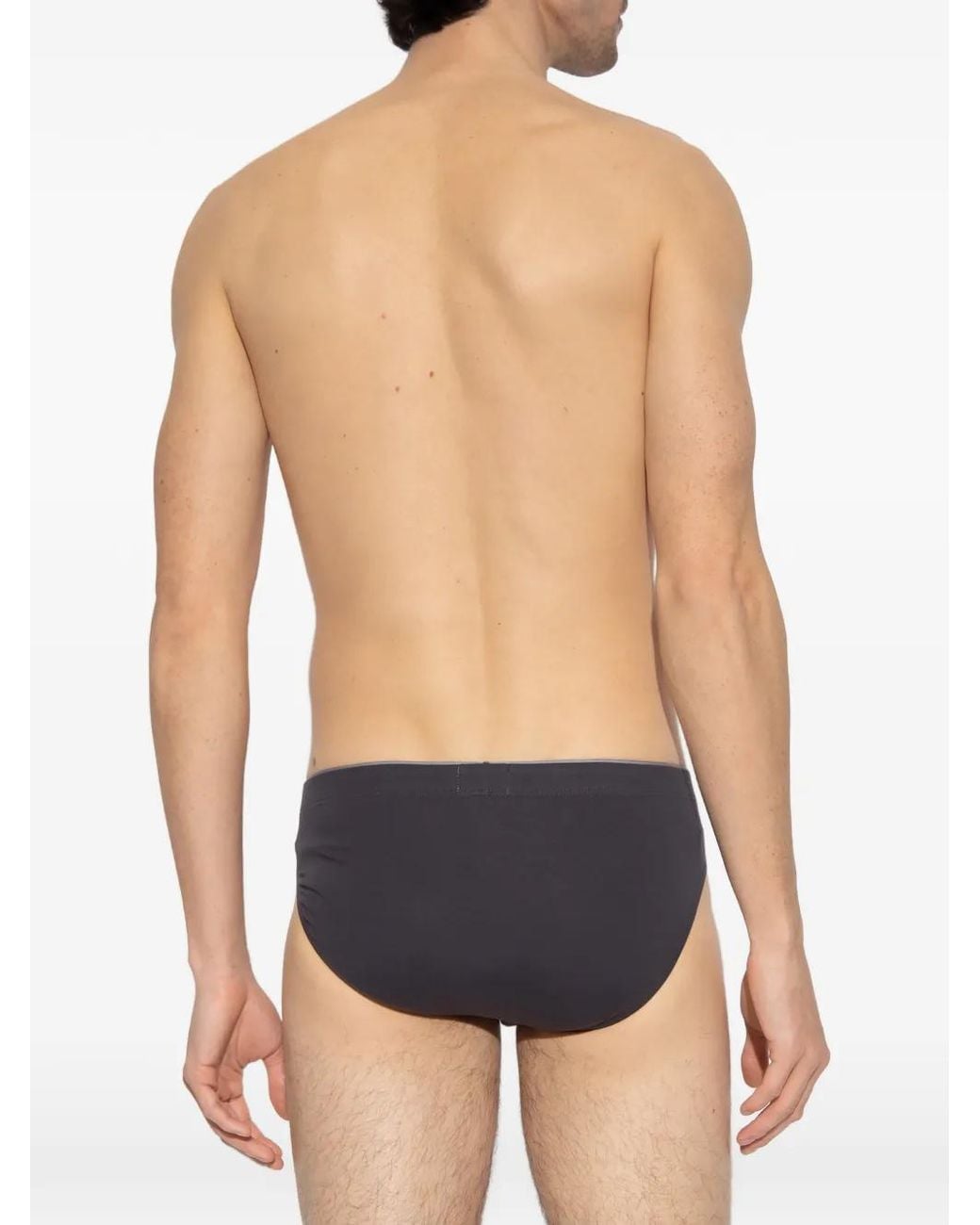 Hanro Blue Cotton Briefs for men