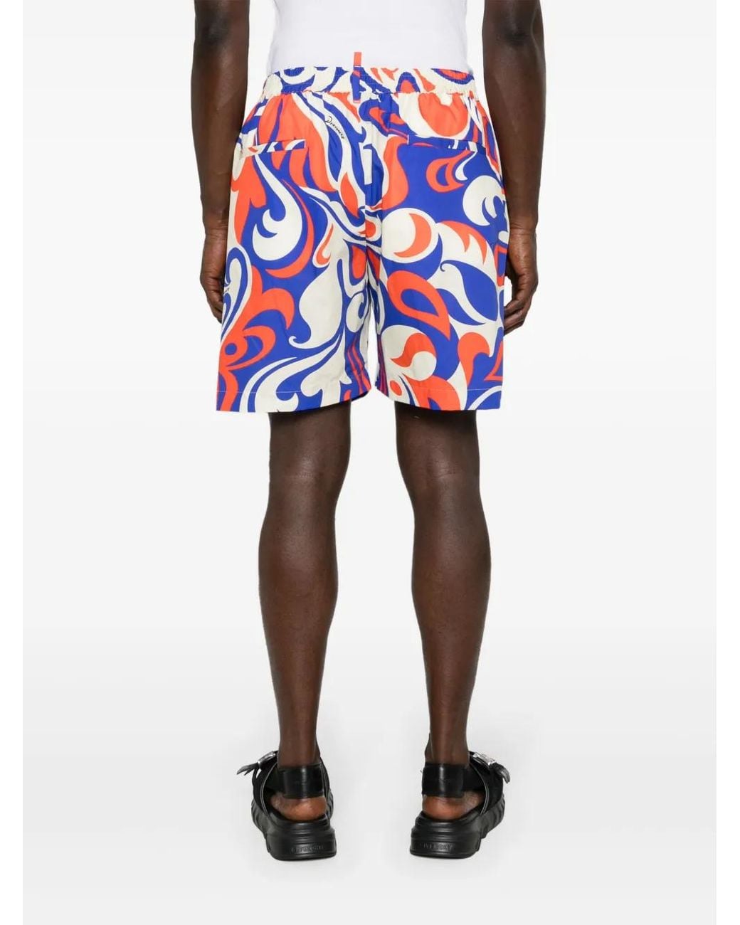 DSquared² White Bermuda Shorts for men