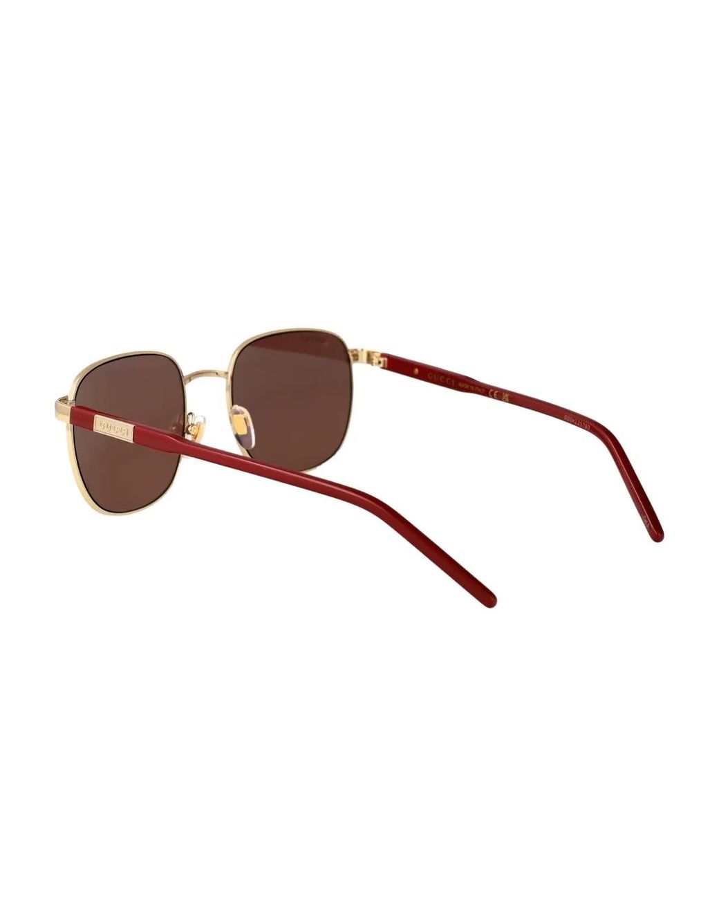 Gucci Brown Square-Frame Sunglasses for men