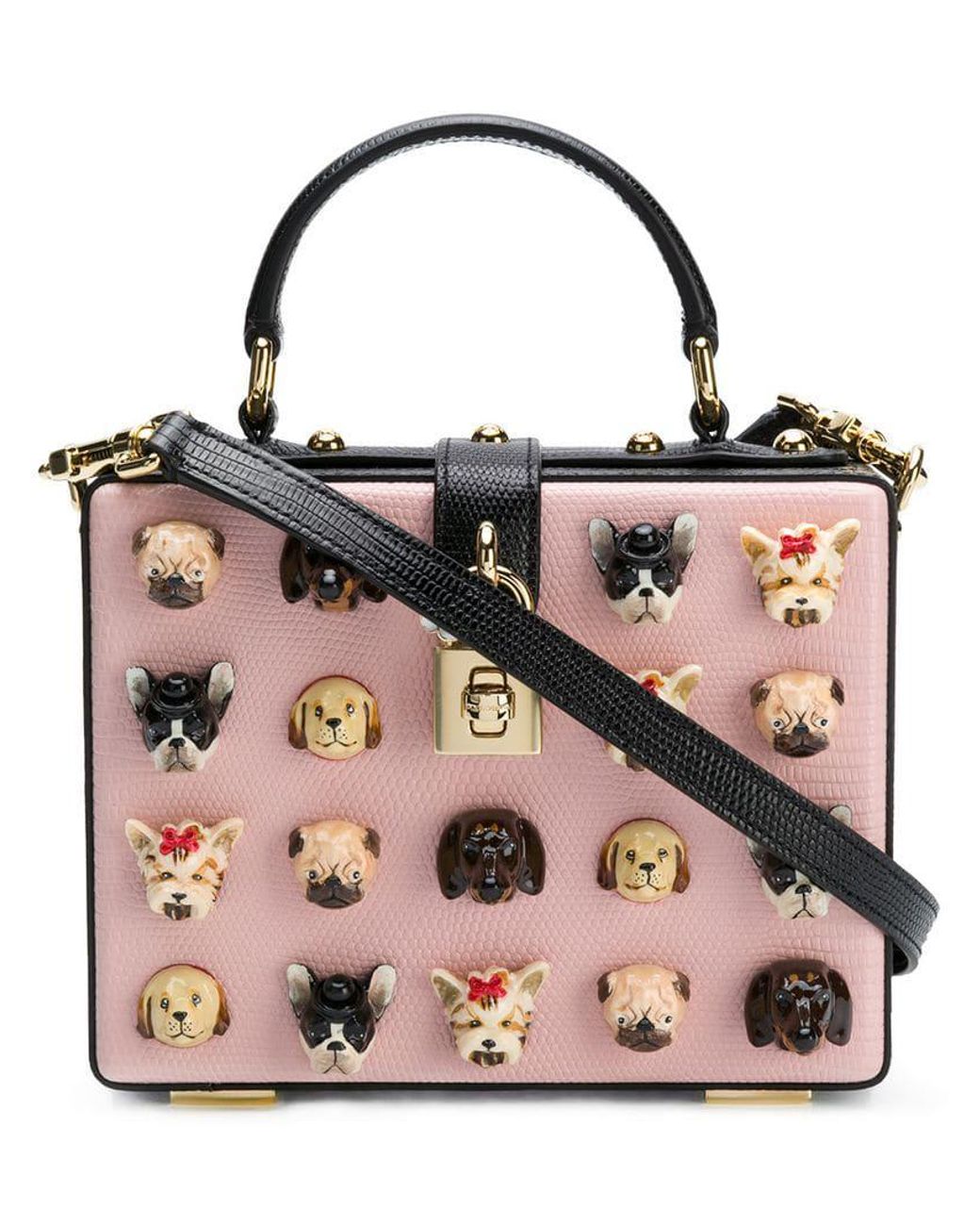 Dolce & Gabbana Dog Heads Shoulder Bag | Lyst