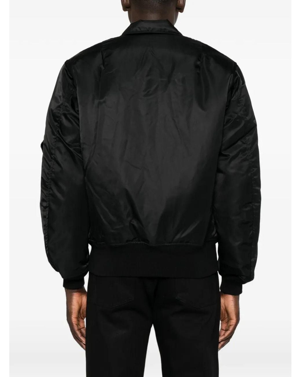 Rick Owens Black Flyers Bomber Jacket for men