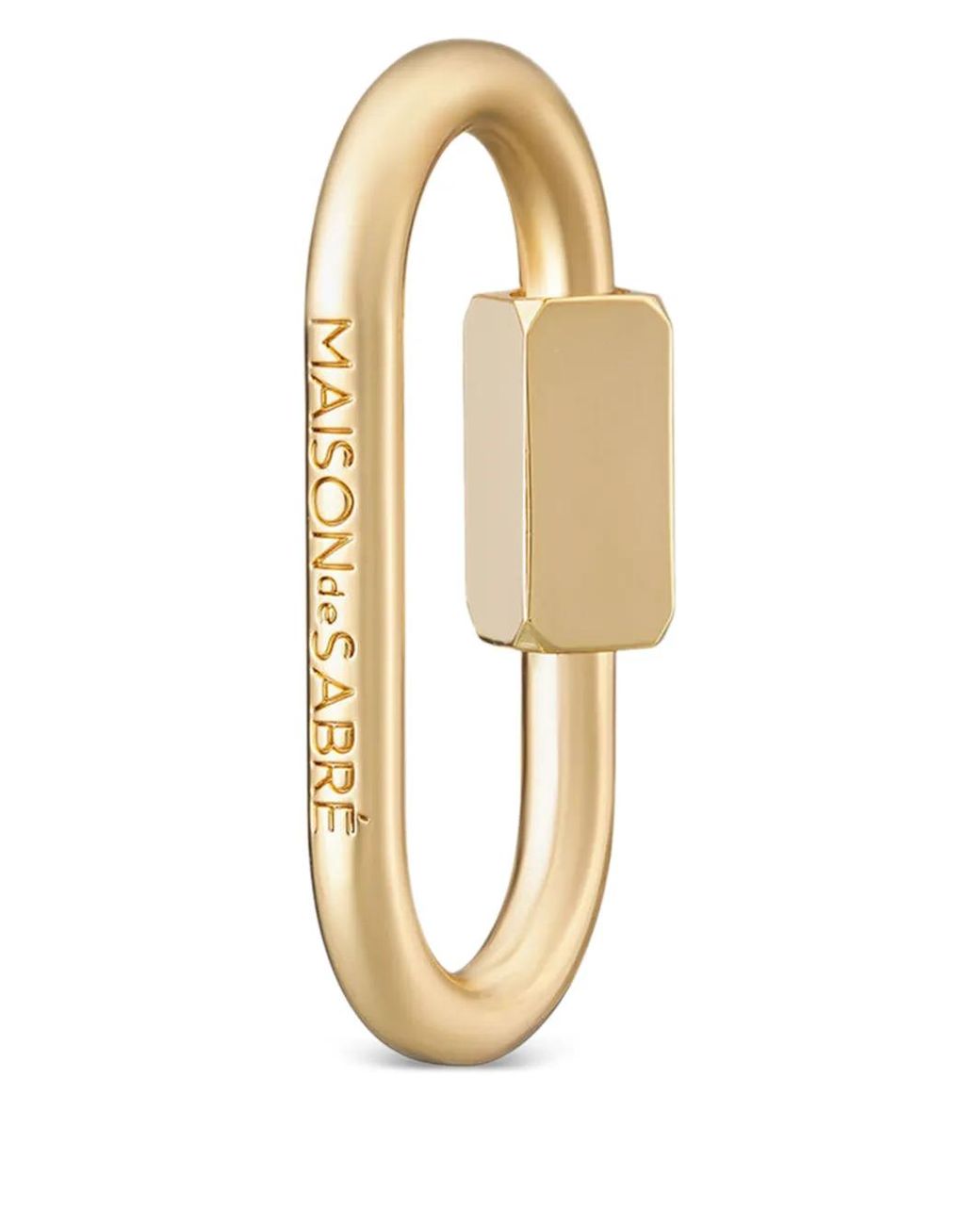Maison De Sabre Metallic Beloque À Clip Swivel Screw
