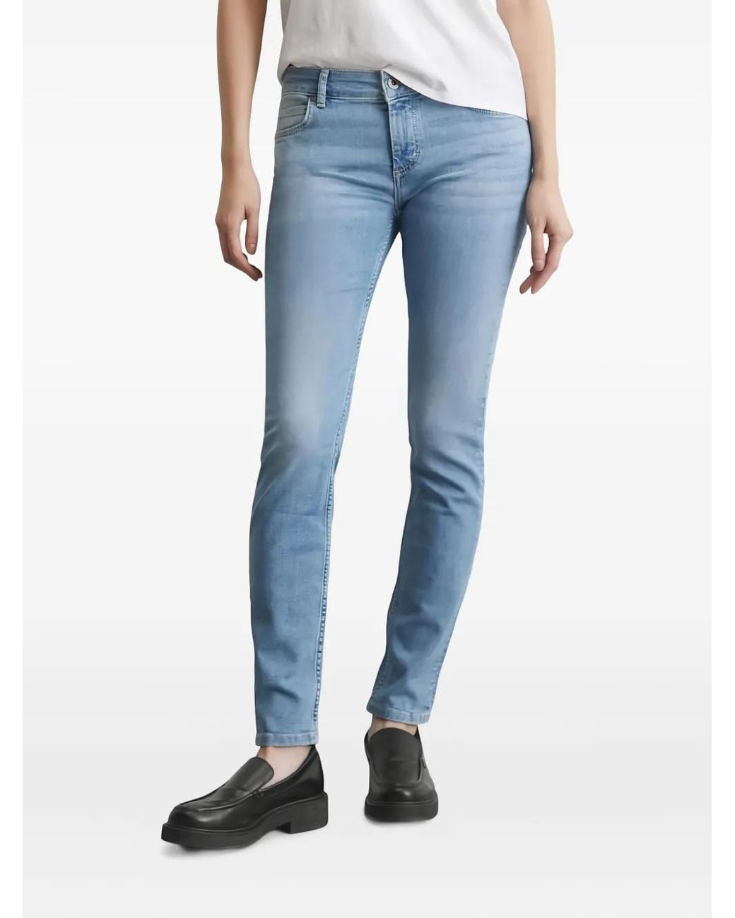 Marc O' Polo Blue Logo-Patch Jeans
