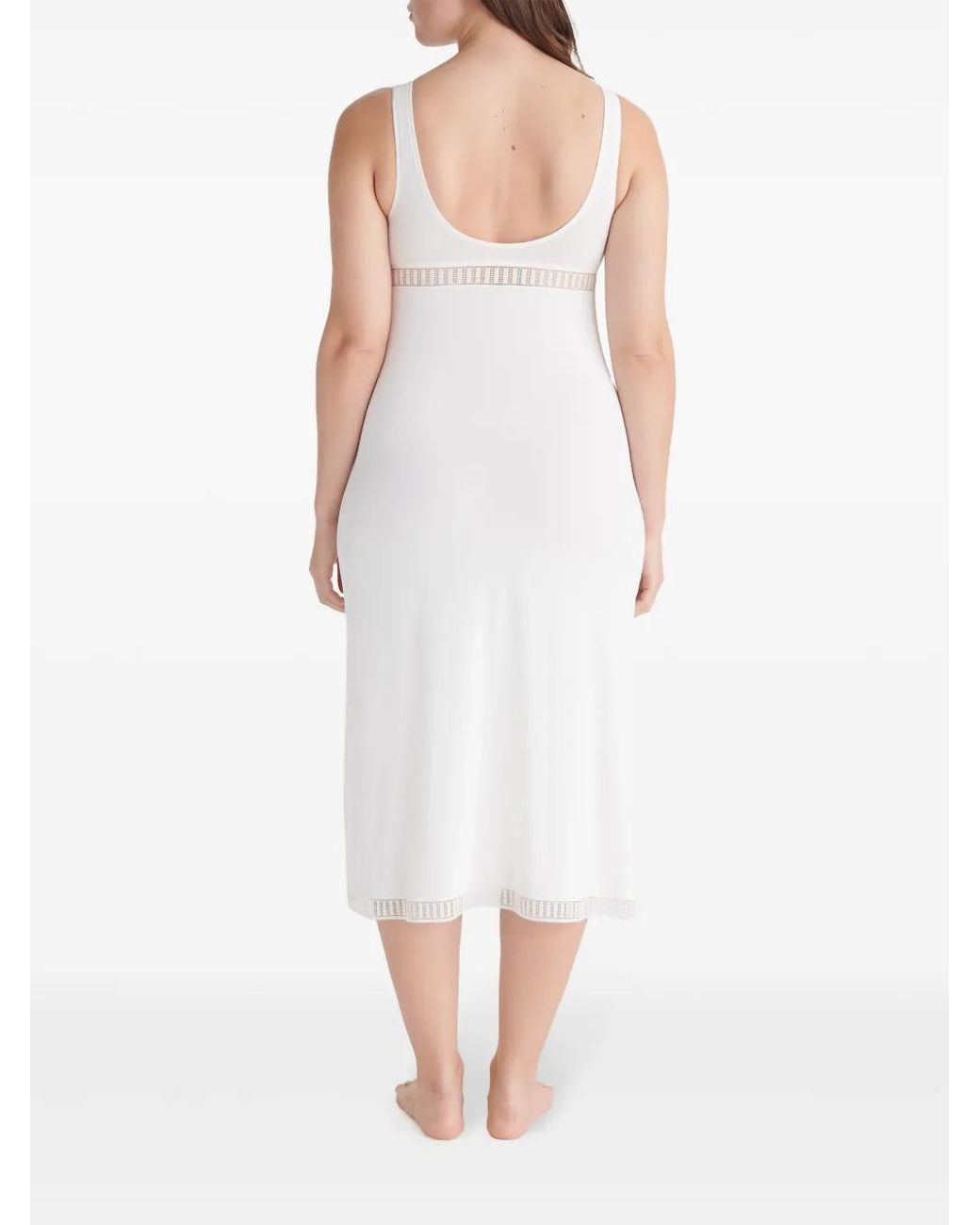 Eres White Caroline Graphic Nightdress