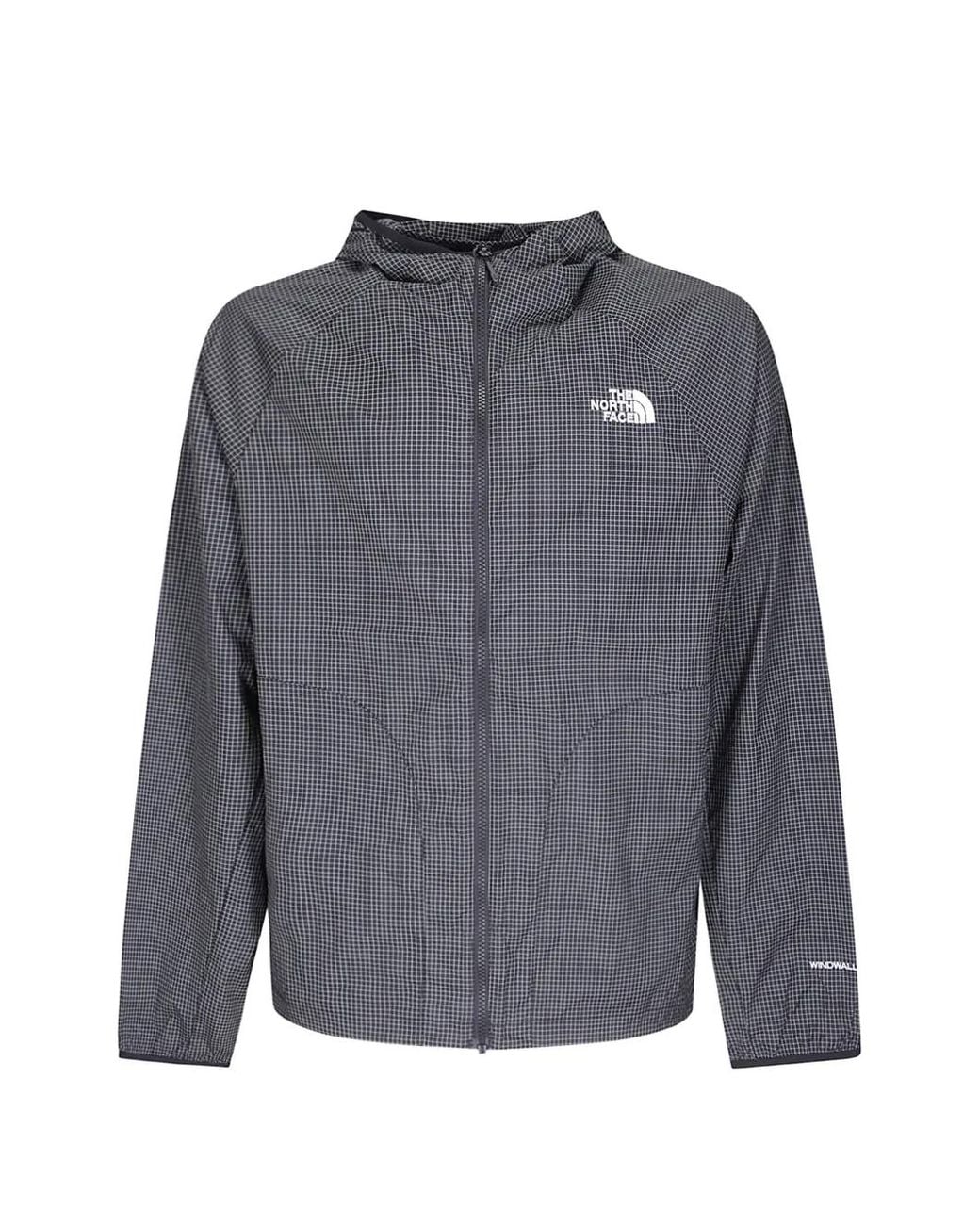 The North Face Gray Nse Wind Hooded Jacket