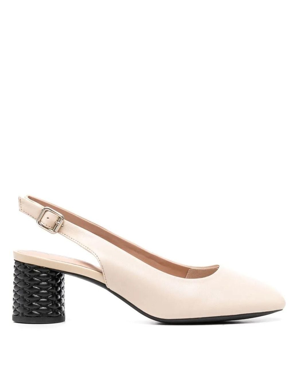 Geox Multicolor Block-Heel Slingback Pumps