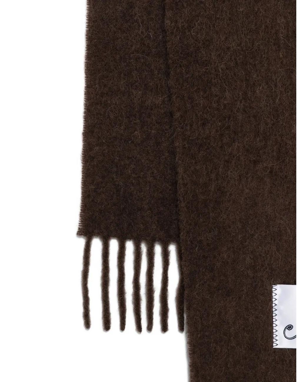 Marni Brown Alpaca Scarf