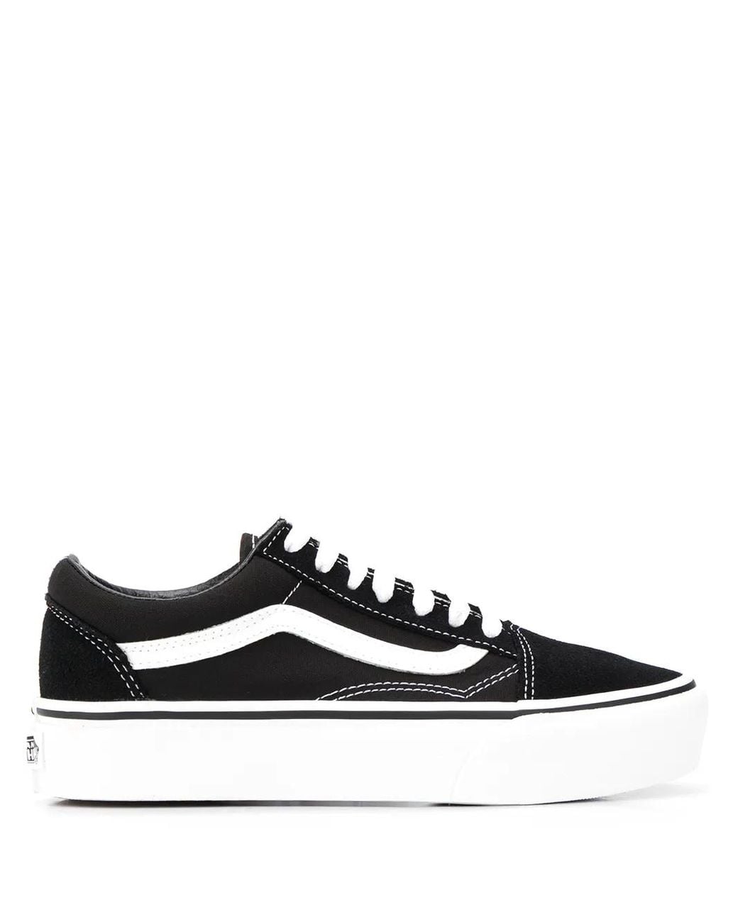 Baskets À Semelle Plateforme Old Skool Vans pour homme en coloris Black