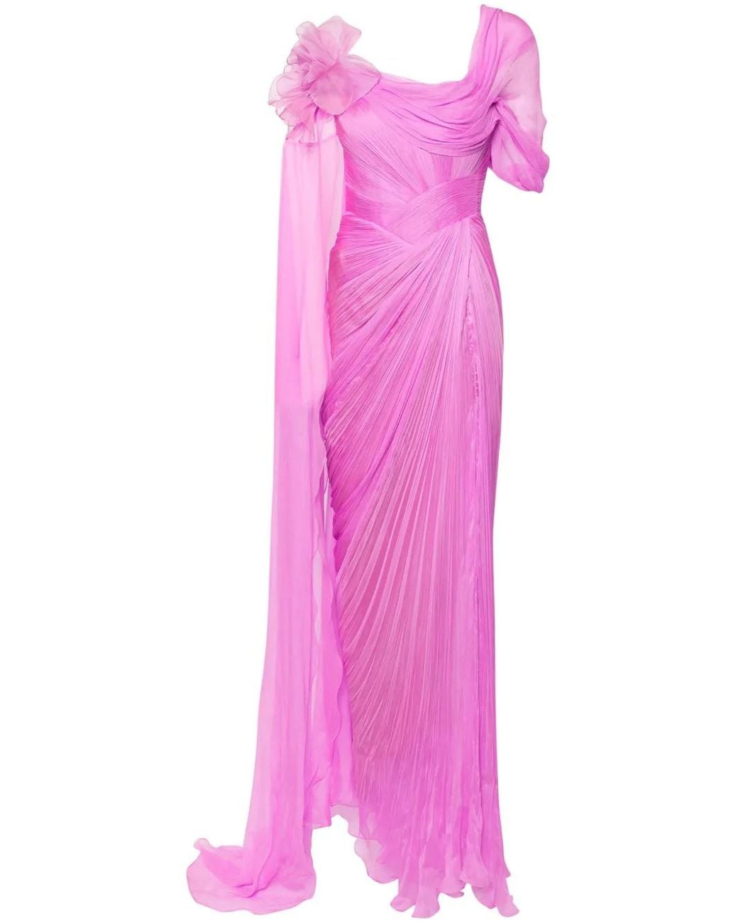 IRIS SERBAN Sisi Jurk in het Pink