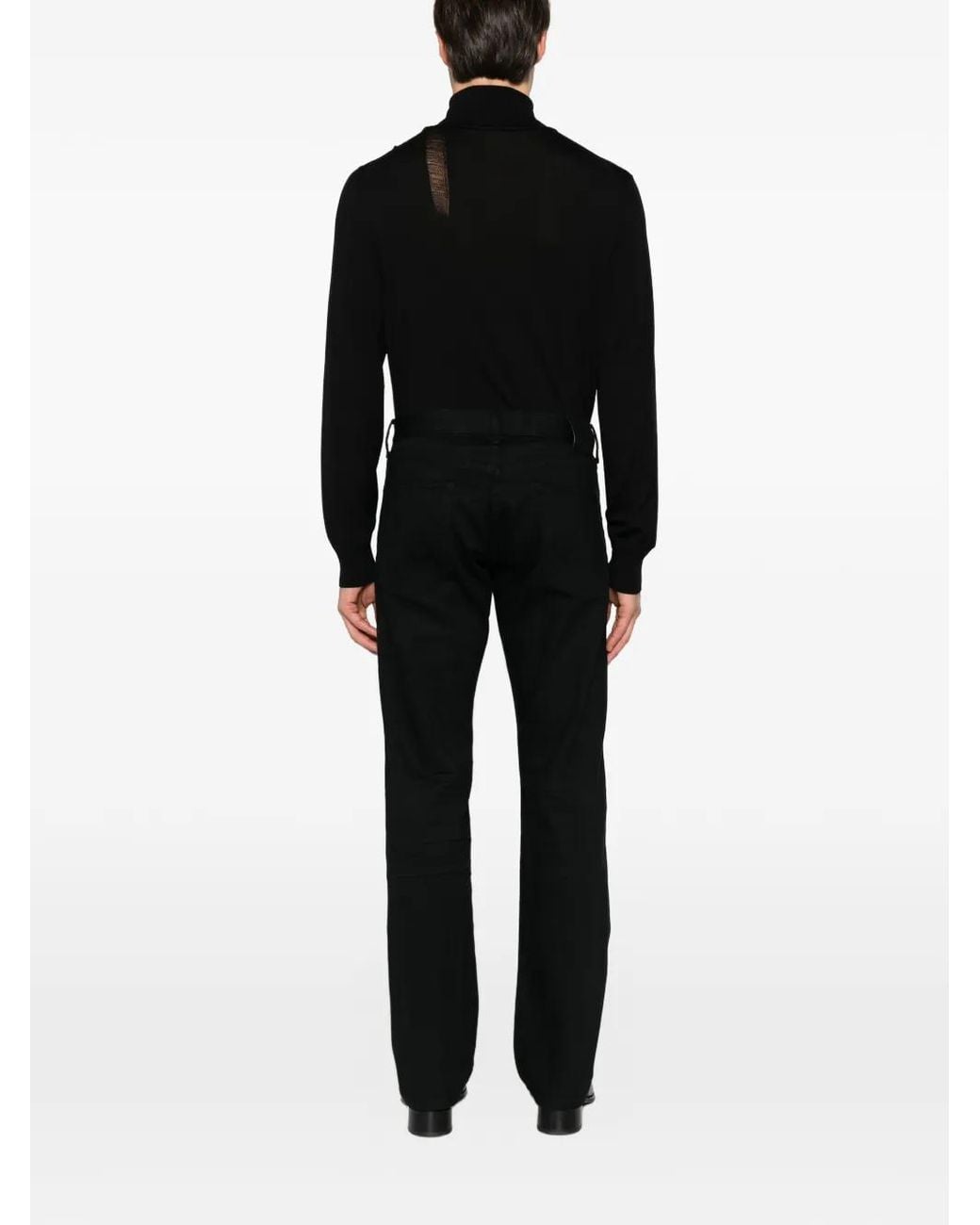 Tom Ford Black Washed-Finish Jeans for men