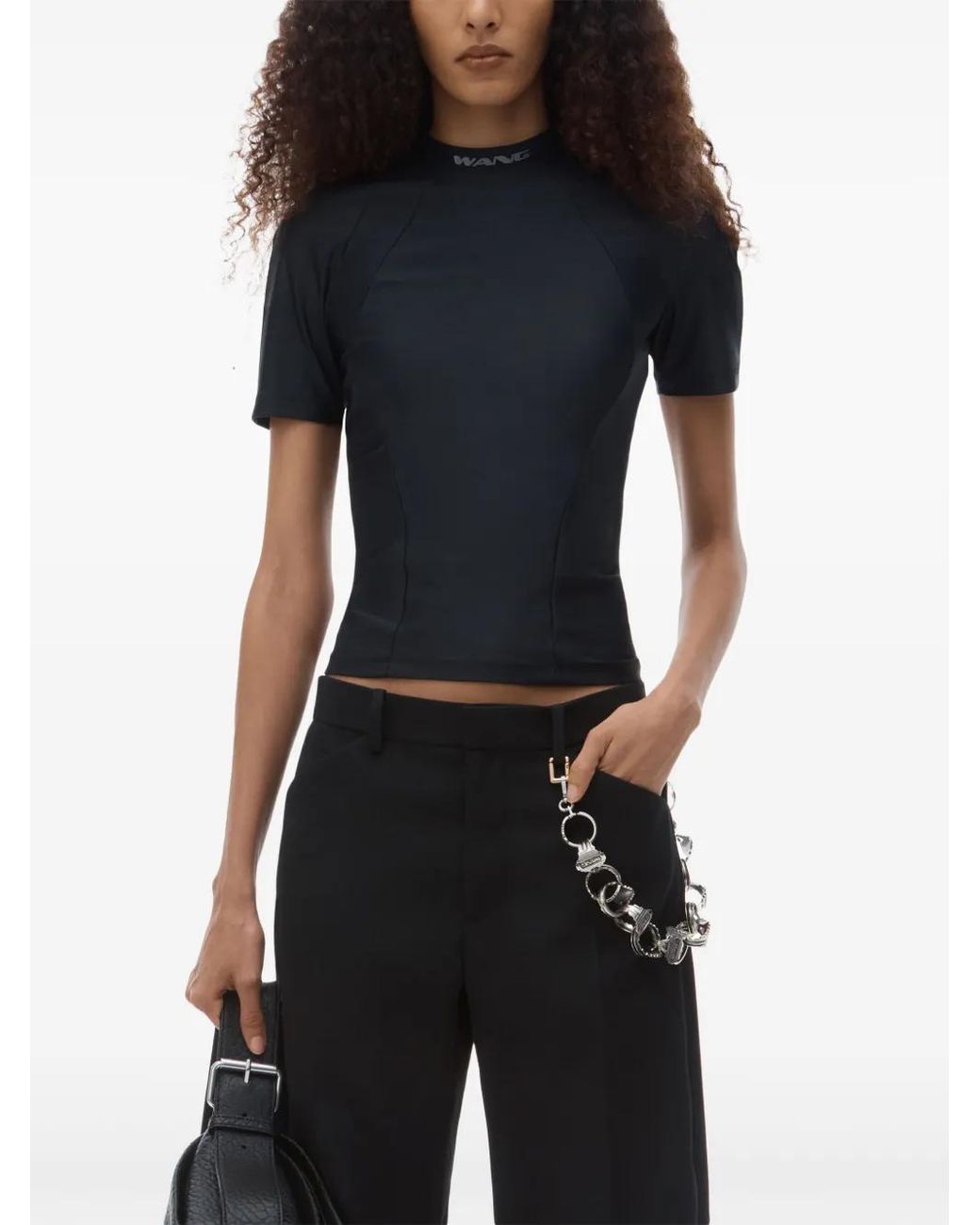 Alexander Wang Blue Fitted Top