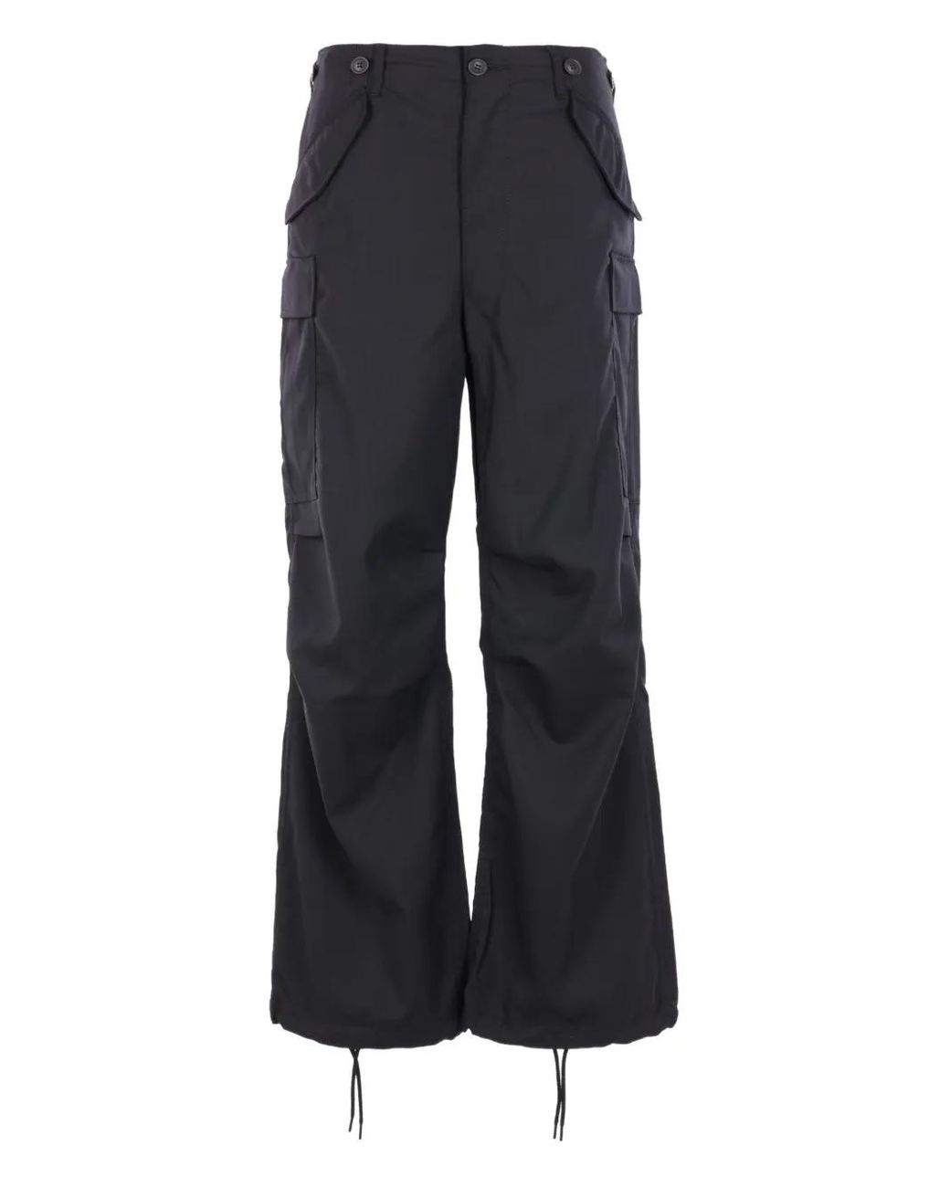Junya Watanabe Blue Wool-Blend Cargo Pants
