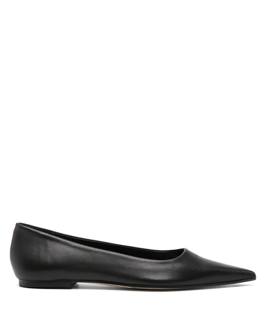 Aeyde Black Cassy Ballet Flats