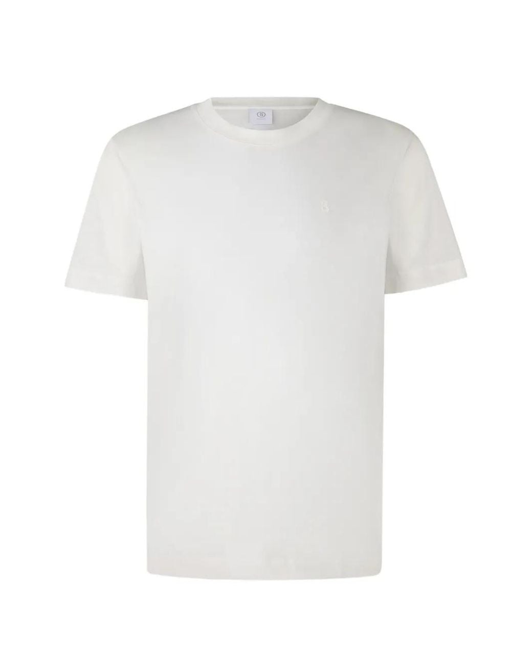 Bogner White Ryan Logo-Embroidered T-Shirt for men