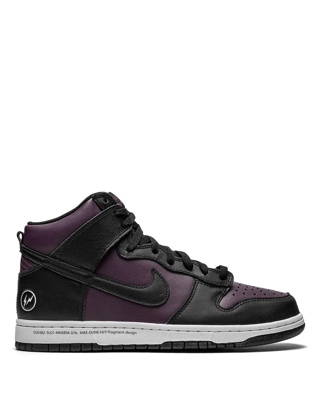 Nike Black X Fragment Dunk High "City Pack for men