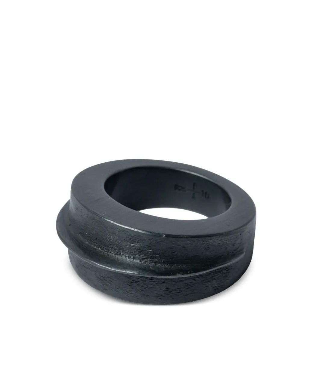 Parts Of 4 Blue Foldform Crescent Sterling- Ring