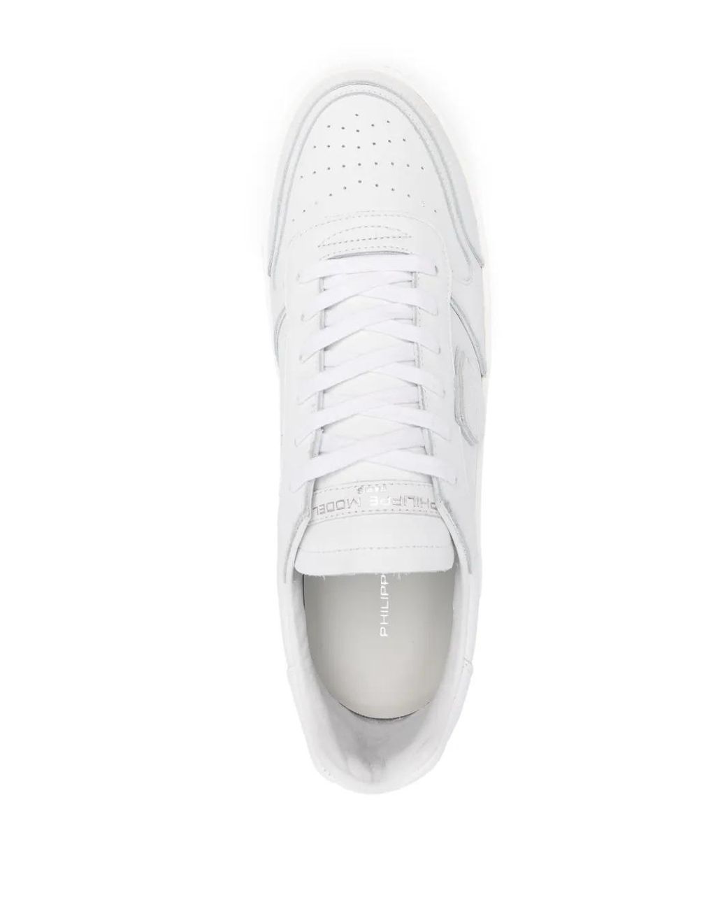 Philippe Model White Sneakers for men