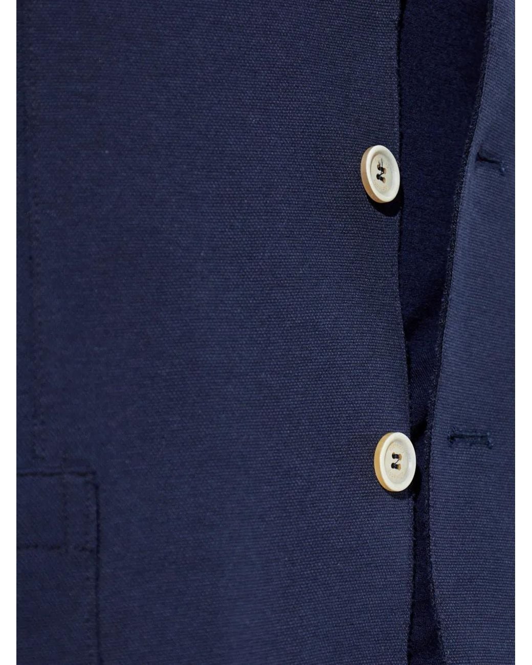 Eleventy Blue Button Jacket for men