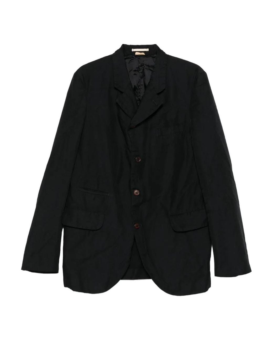 Blazer Con Botones Comme des Garçons de hombre de color Black