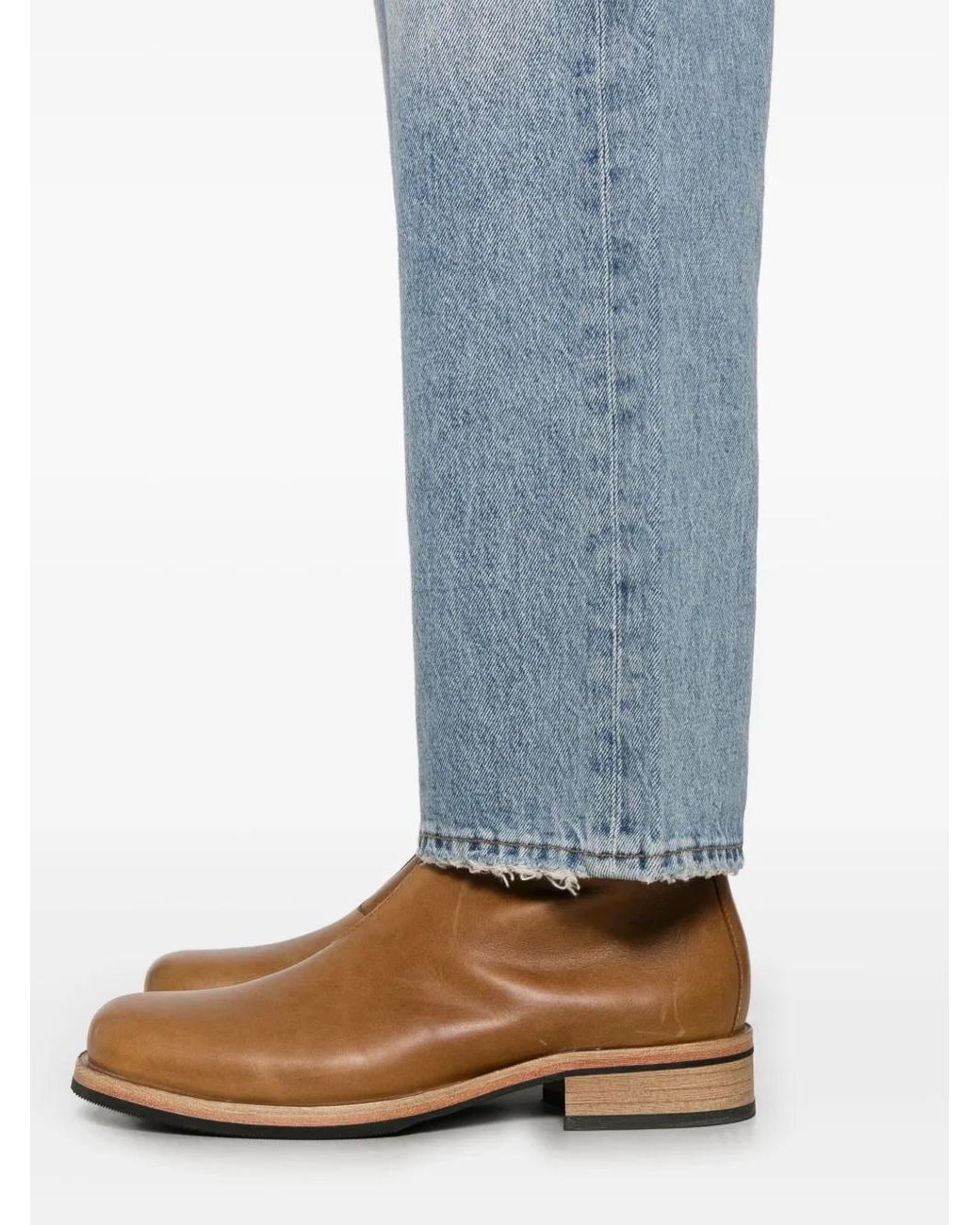 Agolde Blue 90's Light Straight-Leg Jeans for men
