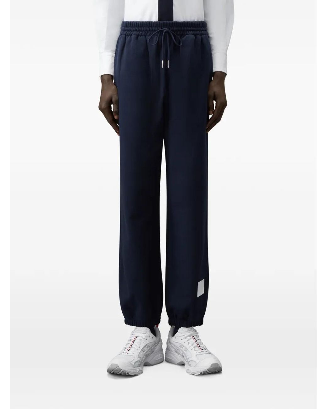 Thom Browne Blue Pantalon De Jogging Ample En Jersey for men