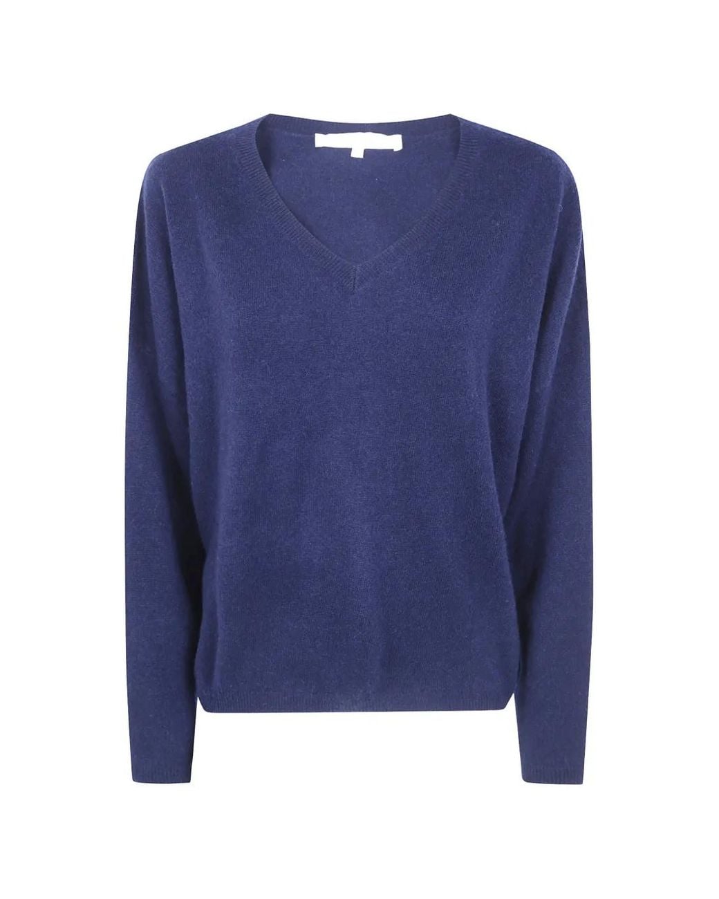 ABSOLUT CASHMERE Blue Alicia V-Neck Cashmere Sweater