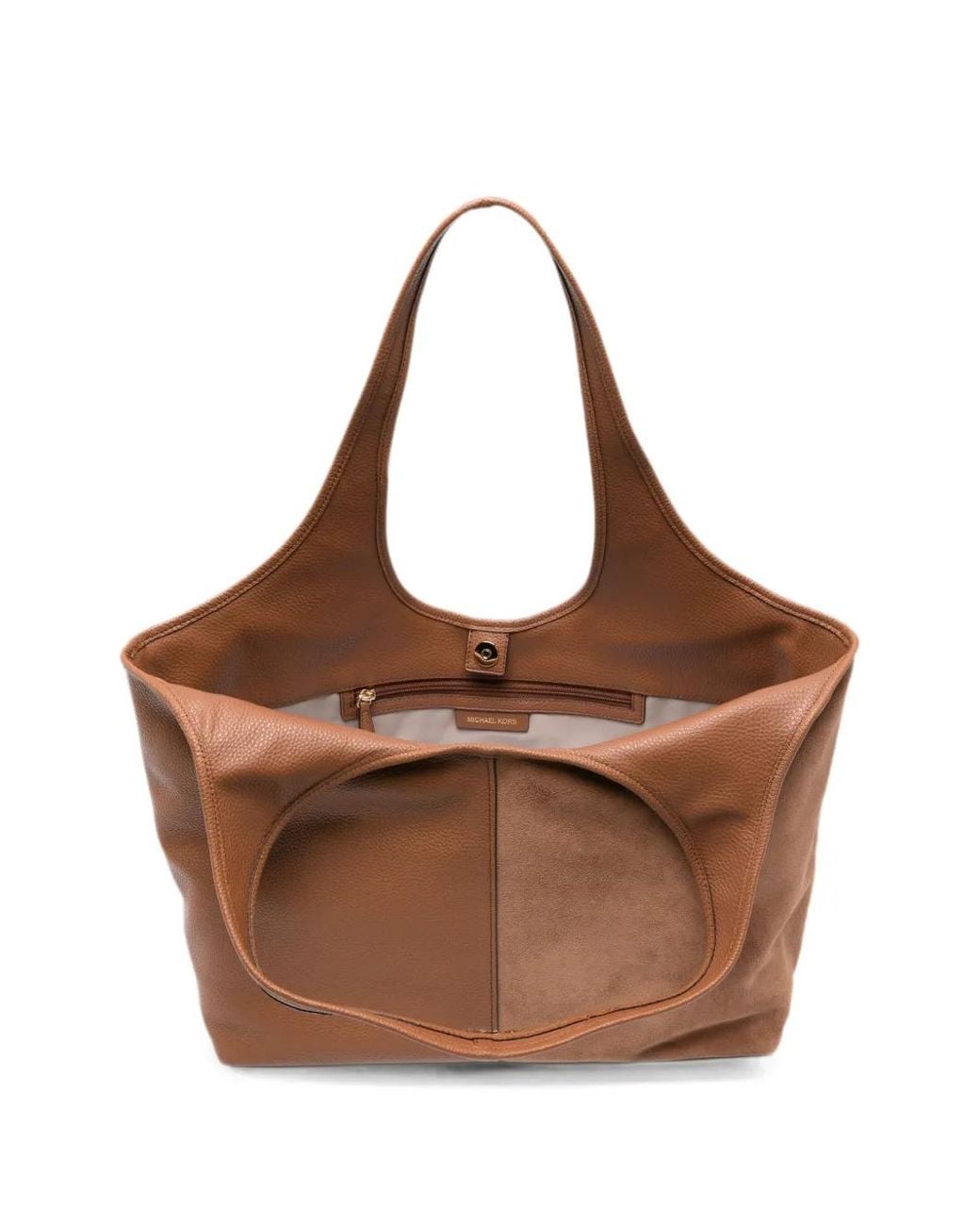 Michael Kors Brown Large Henly Leather Tote Bag