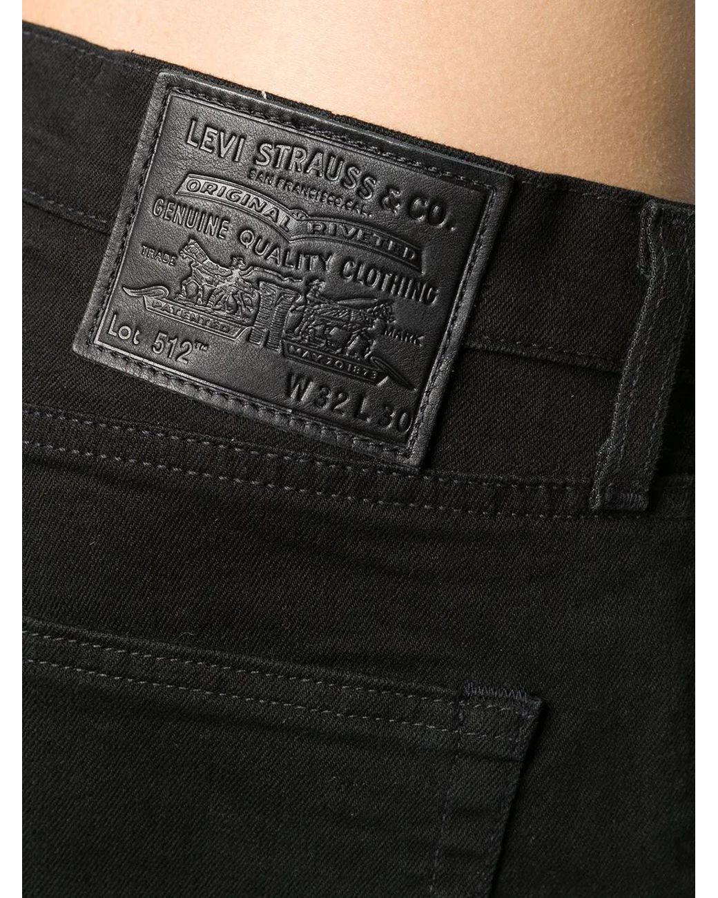 Levi's Black 512 Slim Tapper Clothing for men