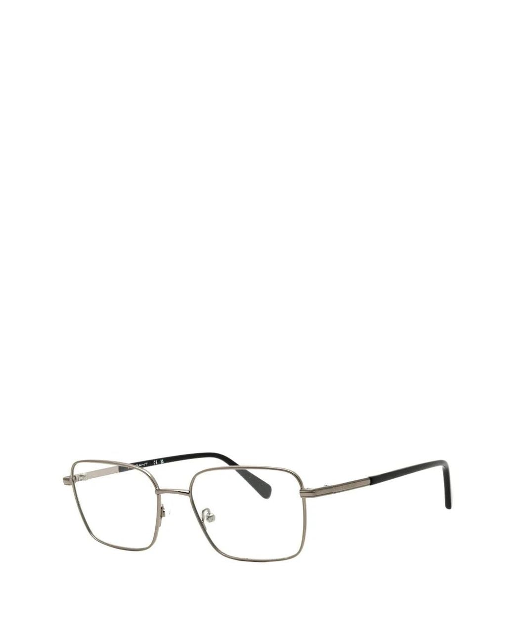 Gant Natural Lunettes De Vue À Monture Rectangulaire for men