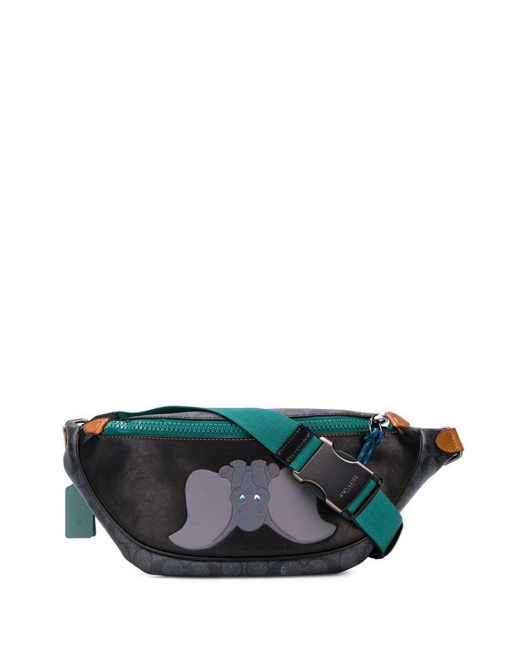 COACH Disney X Rivington Belt Bag in Black for Men | Lyst