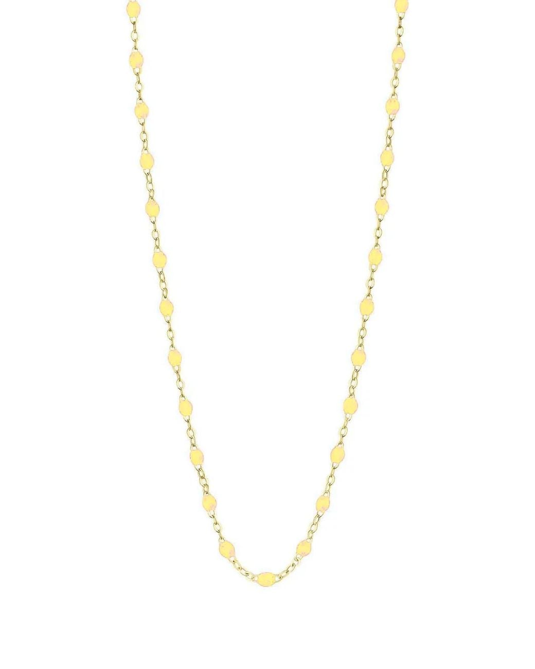 Gigi Clozeau Metallic Classic Gigi Resin Necklace