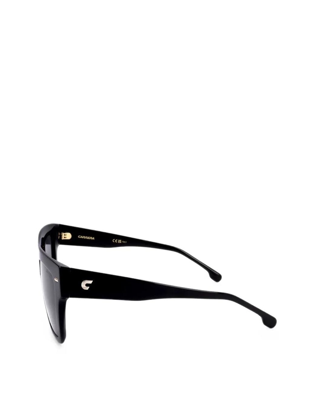 Carrera Black Logo-Plaque Square-Frame Sunglasses