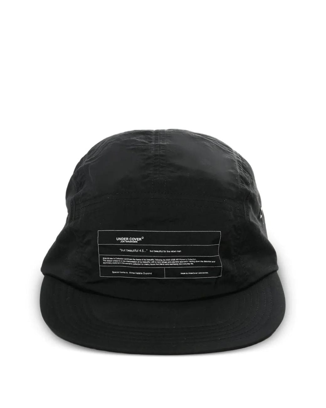 Cappello A Tesa Larga di Undercover in Black da Uomo