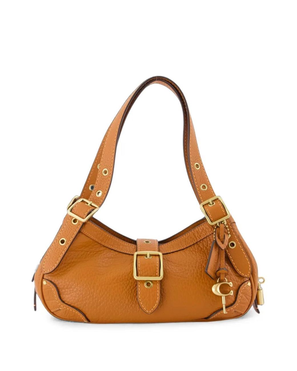 COACH Brown 31 Drifter Leather Shoulder Bag