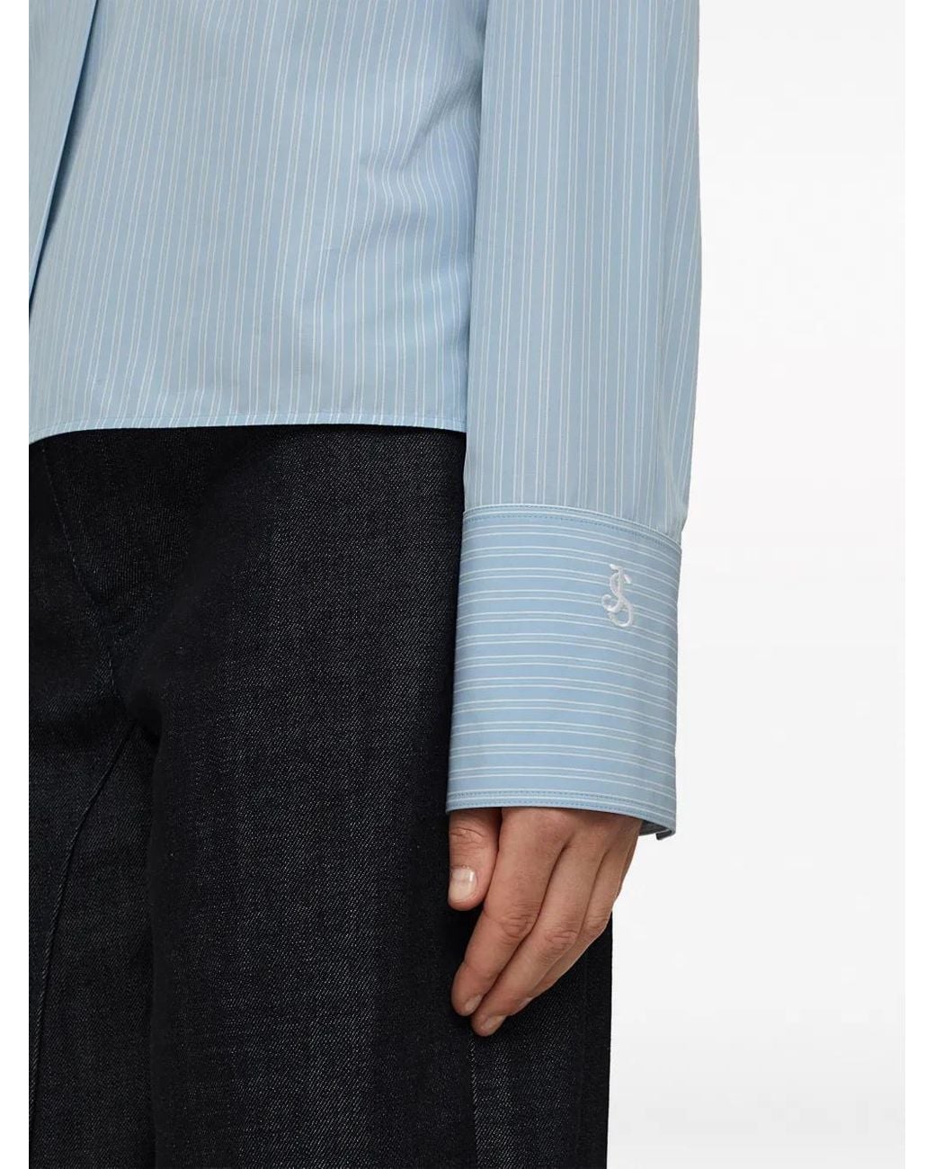 Jil Sander Blue 'Thursday' Shirt