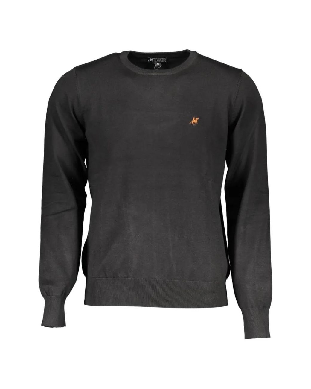 U.S. Grand Black Sweat À Logo Brodé for men