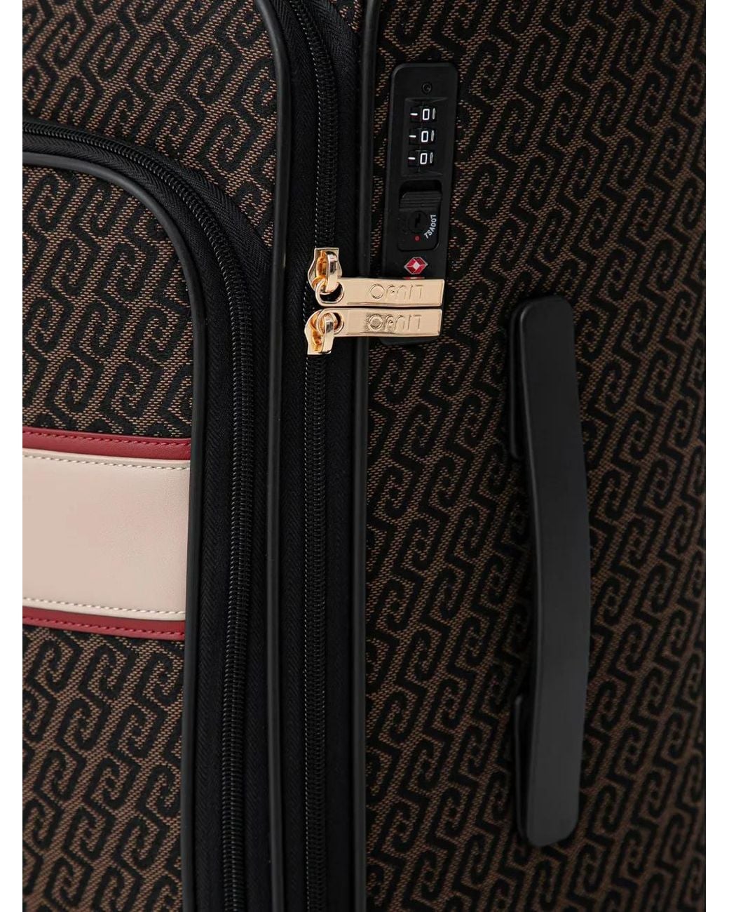 Liu Jo Black Trolley Monogram Jacquard