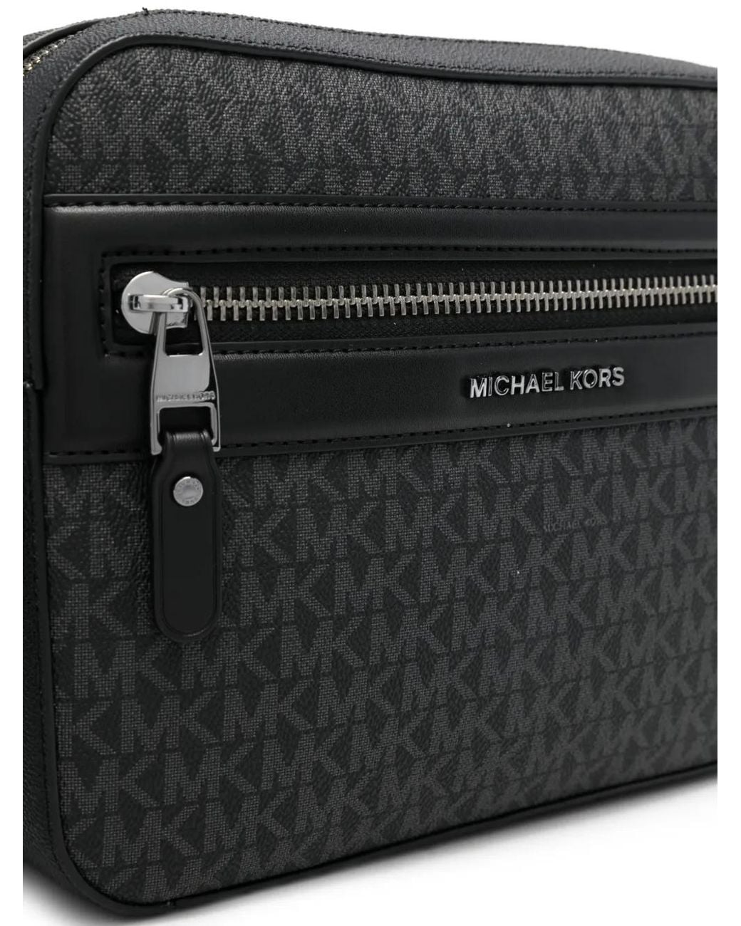 Michael Kors Black Shoulder Bag With Logo for men